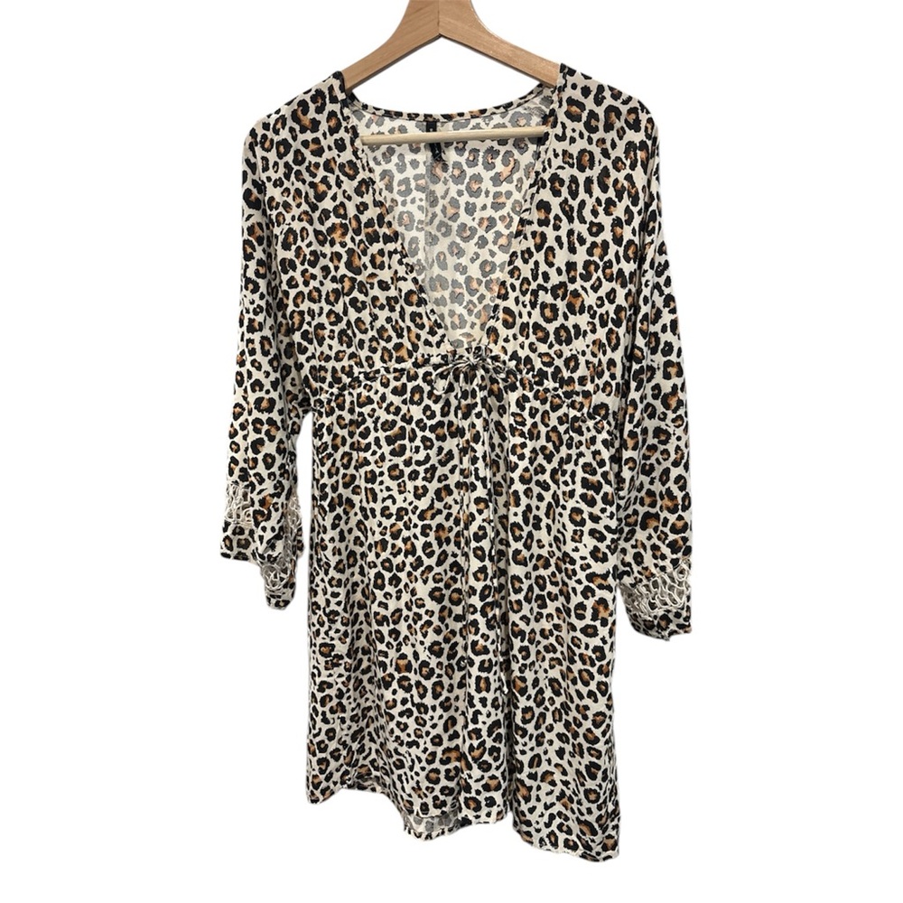 Raviya Animal Print Swimwear Coverup